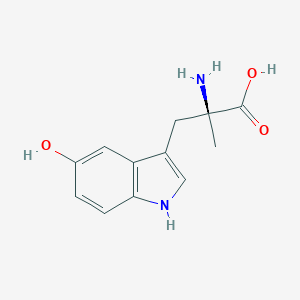 molecular formula C12H14N2O3 B121784 alpha-Methyl-5-hydroxytryptophan CAS No. 150852-19-0