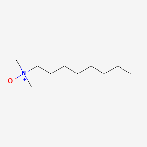 molecular formula C10H23NO B1217846 Octyldimethylamine oxide CAS No. 2605-78-9