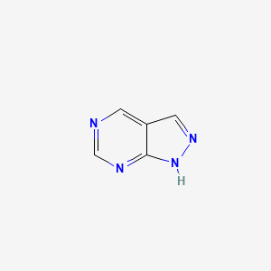 molecular formula C5H4N4 B1217852 1h-Pyrazolo[3,4-d]pyrimidine CAS No. 271-80-7
