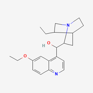 molecular formula C21H28N2O2 B1217857 Ethylhydrocupreine 