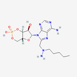 molecular formula C16H26N7O6P B1217863 8-AHA-cAMP CAS No. 39824-30-1