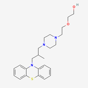 molecular formula C24H33N3O2S B1217888 Dixyrazine CAS No. 2470-73-7