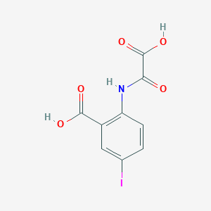 5-Iodo-2-(oxaloamino)benzoic acid