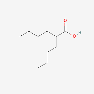 molecular formula C10H20O2 B1217910 2-Butylhexanoic acid CAS No. 3115-28-4
