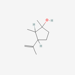Cyclopentanol, 1,2-dimethyl-3-(1-methylethenyl)-
