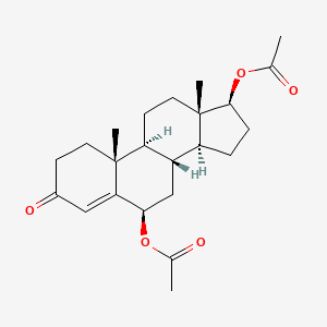 6beta,17beta-Diacetoxyandrost-4-ene-3-one