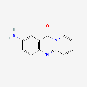 2-Amino-11H-pyrido(2,1-b)quinazolin-11-one