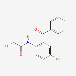 Bromoacetamide-2-chloro-5-benzophenone