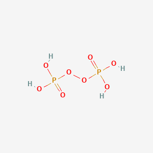 molecular formula H4O8P2 B1217945 Peroxydiphosphoric acid 
