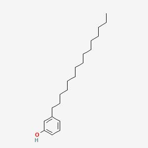 molecular formula C21H36O B1217947 3-Pentadecylphenol CAS No. 501-24-6