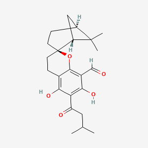 molecular formula C23H30O5 B1217966 Euglobal G3 