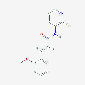 (2E)-N-(2-chloropyridin-3-yl)-3-(2-methoxyphenyl)prop-2-enamide