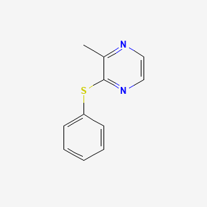 2-Methyl-3-(phenylthio)pyrazine