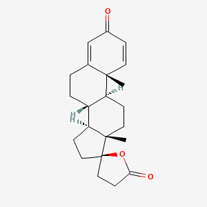 (8r,9s,10r,13s,14s,17r)-10,13-Dimethyl-7,8,9,10,11,12,13,14,15,16-decahydro-3'h-spiro[cyclopenta[a]phenanthrene-17,2'-furan]-3,5'(4'h,6h)-dione