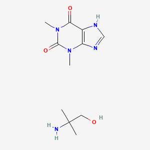 molecular formula C11H19N5O3 B1218017 Ambuphylline CAS No. 5634-34-4