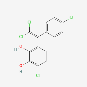 1,1-Dichloro-2-(4-chloro-2,3-dihydroxyphenyl)-2-(4-chlorophenyl)ethylene