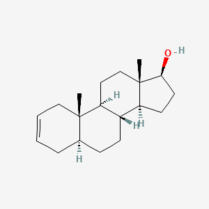 molecular formula C19H30O B1218036 5alpha-Androstan-2-en-17beta-ol CAS No. 2639-53-4