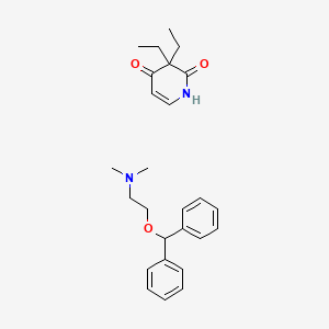 molecular formula C26H34N2O3 B1218044 Peroben CAS No. 78371-63-8