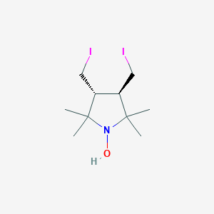 (3R,4R)-rel-3,4-Bis(iodomethyl)-2,2,5,5-tetramethyl-1-pyrrolidinyloxy
