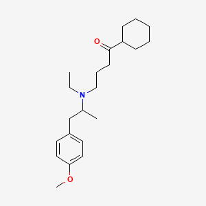 molecular formula C22H35NO2 B1218066 Secoverine CAS No. 57558-44-8