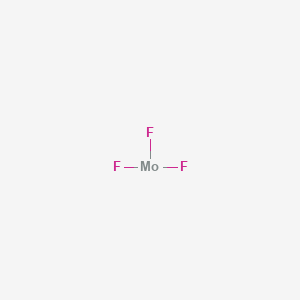 molecular formula F3Mo B1218089 Molybdenum trifluoride CAS No. 20193-58-2