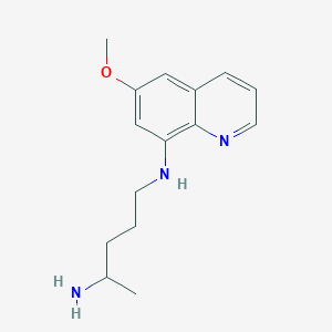 molecular formula C15H21N3O B012181 Quinocide CAS No. 525-61-1