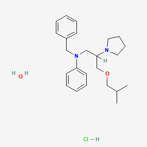 molecular formula C24H37ClN2O2 B1218105 Vascor CAS No. 74764-40-2