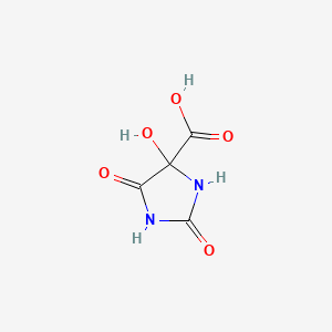 molecular formula C4H4N2O5 B1218109 Alloxanic acid CAS No. 470-44-0