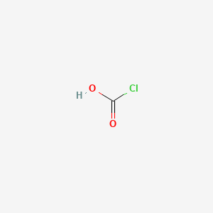 molecular formula CHClO2 B1218113 Chlorocarbonic acid CAS No. 463-73-0