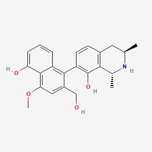 molecular formula C23H25NO4 B1218114 Dioncopeltine A CAS No. 60158-81-8