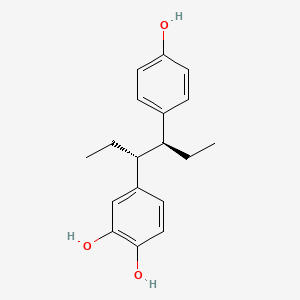 molecular formula C18H22O3 B1218120 3'-Hydroxyhexestrol CAS No. 82382-19-2