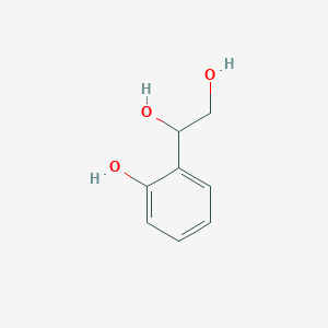 molecular formula C8H10O3 B1218121 1-(2-hydroxyphenyl)ethane-1,2-diol CAS No. 82807-37-2