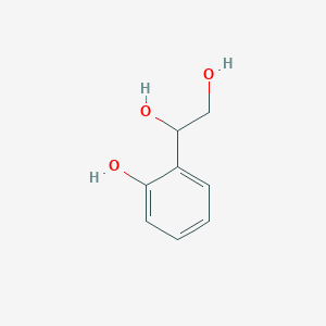 molecular formula C8H10O3 B1218121 1,2-Ethanediol, 1-(2-hydroxyphenyl)- CAS No. 82807-37-2