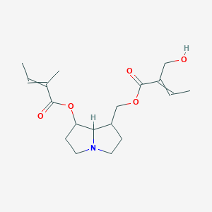 molecular formula C18H27NO5 B1218127 Neosarranicine 