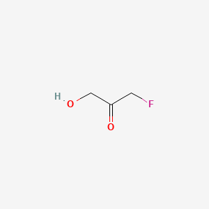 molecular formula C3H5FO2 B1218143 Fluorohydroxyacetone CAS No. 62522-70-7