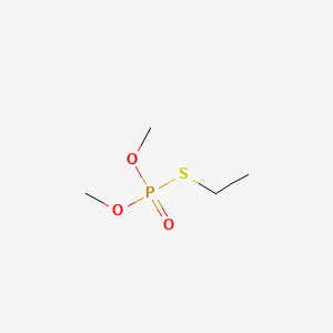 molecular formula C4H11O3PS B1218144 O,O-Dimethyl S-ethyl phosphorothioate CAS No. 6389-81-7