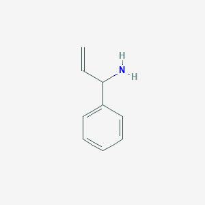molecular formula C9H11N B1218148 1-Phenylprop-2-en-1-amine CAS No. 28144-67-4