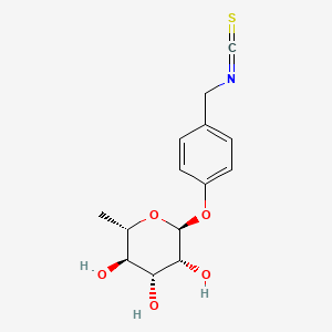 molecular formula C14H17NO5S B1218149 Moringin CAS No. 73255-40-0