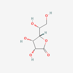 molecular formula C6H10O6 B1218157 Gulonolactone CAS No. 3327-64-8