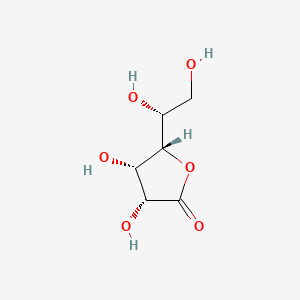 molecular formula C6H10O6 B1218157 D-Gulono-1,4-lactone CAS No. 3327-64-8
