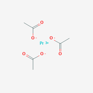 molecular formula C2H4O2Pr B1218160 Praseodymium acetate CAS No. 6192-12-7