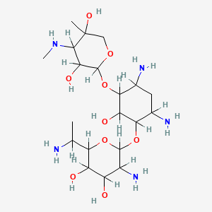 molecular formula C20H41N5O9 B1218166 Antibiotic JI 20B CAS No. 51846-98-1