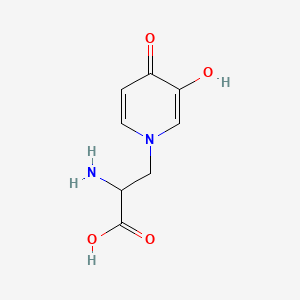molecular formula C8H10N2O4 B1218176 Mimosine CAS No. 2116-55-4