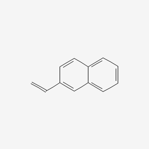 molecular formula C12H10 B1218179 2-Vinylnaphthalene CAS No. 827-54-3