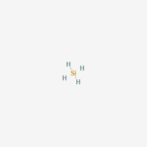 molecular formula SiH4<br>H4Si B1218182 Silane CAS No. 7803-62-5