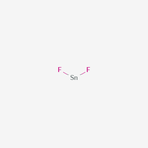 molecular formula SnF2<br>F2Sn B1218183 Stannous fluoride CAS No. 7783-47-3