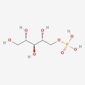 molecular formula C5H13O8P B1218189 D-Ribitol-5-phosphate CAS No. 3506-18-1