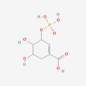 molecular formula C7H11O8P B1218191 Shikimic acid-3-phosphate CAS No. 114489-69-9