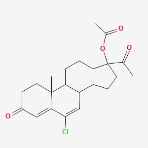 molecular formula C23H29ClO4 B1218201 C-Quens 