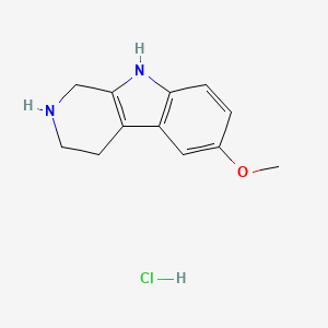 6-methoxy-2,3,4,9-tetrahydro-1H-pyrido[3,4-b]indole hydrochloride